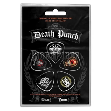 Five Finger Death Punch - 5FDP - gitárpengető szett - PP014