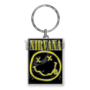 Nirvana - Happy Face - kulcstartó - KR150