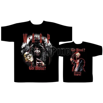 W.A.S.P. - Got Blood? - unisex póló - ST0581