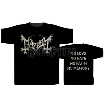 Mayhem - No Love No Hate - unisex póló - ST1068