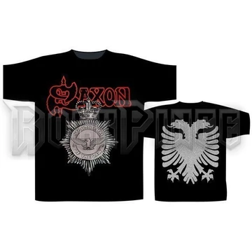 Saxon - Strong Arm Of The Law - unisex póló - ST1643