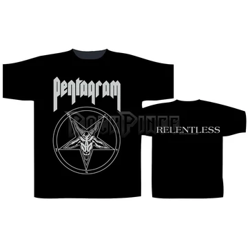 Pentagram - Relentless - unisex póló - ST0900