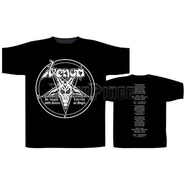 Venom - In League With Satan - unisex póló - ST1531