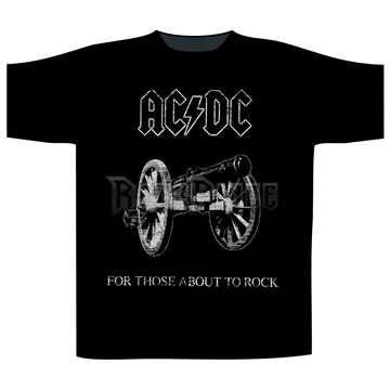 AC/DC - For Those About To Rock - unisex póló - ST2014