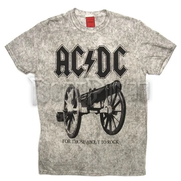 AC/DC - FOR THOSE ABOUT TO ROCK (SPECKLE WASH) PERMIUM - KU010