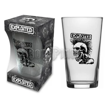 THE EXPLOITED - Skull - söröspohár - BG009