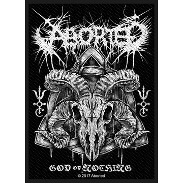 Aborted - God Of Nothing - kisfelvarró - SP2891