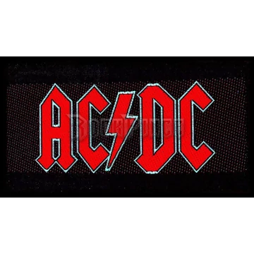 AC/DC - Logo - kisfelvarró - SP0001
