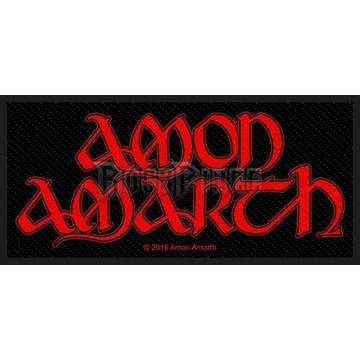 Amon Amarth - Red Logo - kisfelvarró - SP2854