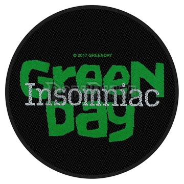 Green Day - Insomniac - kisfelvarró - SP2916