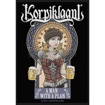 Korpiklaani - A Man With A Plan - kisfelvarró - SP2912