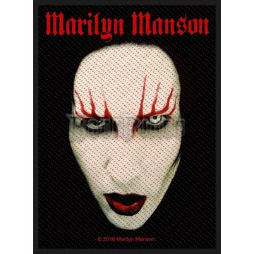 Marilyn Manson - Face - kisfelvarró - SP2889