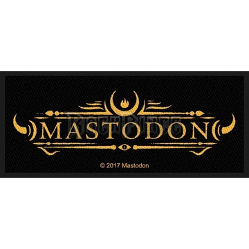 Mastodon - Logo - kisfelvarró - SP2924