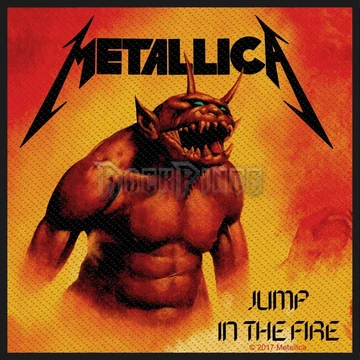 Metallica - Jump In The Fire - kisfelvarró - SP2936