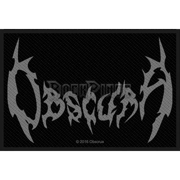 Obscura - Logo - kisfelvarró - SP2872