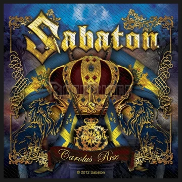 Sabaton - Carolus Rex - kisfelvarró - SP2642