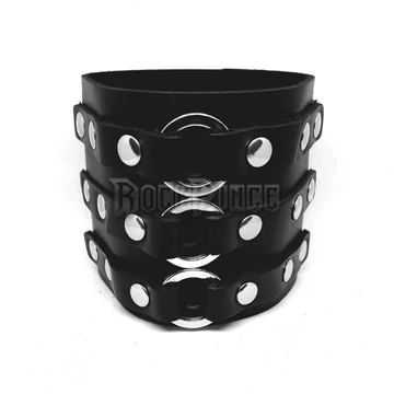 3 O-Rings - bőrkarkötő - 52#BR