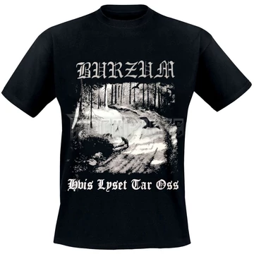 BURZUM - HVIS LYSET TAR OSS - UNISEX PÓLÓ