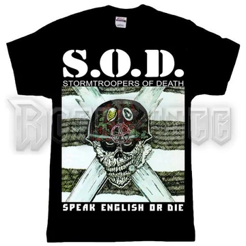 S.O.D. - Speak English Or Die - 1441 - UNISEX PÓLÓ