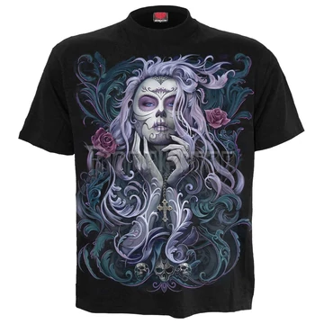 ROCOCO SKULL - T-Shirt Black - T162M101