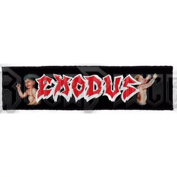 EXODUS - Logo Bonded (Superstrip) - kisfelvarró HKF-0734