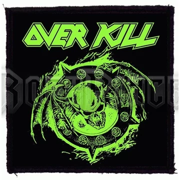 OVERKILL- Krushing Skull (95x95) - kisfelvarró HKF-0736