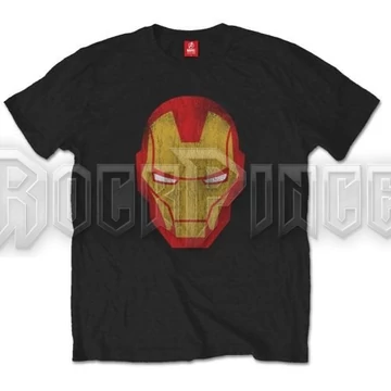 Marvel Comics - Iron Man Distressed - unisex póló - AVTS01MB