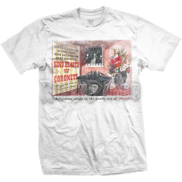 StudioCanal - Kind Hearts &amp; Coronets - unisex póló - STCATS14MW