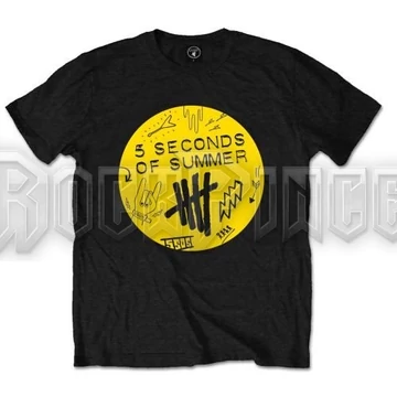 5 Seconds of Summer - Scribble Logo - unisex póló - 5SOSTS08MB