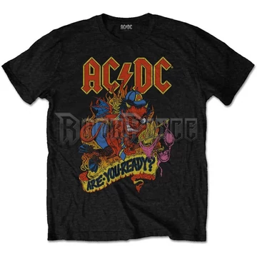 AC/DC - Are You Ready? - Unisex Póló - ACDCTS54MB