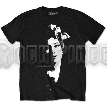 Amy Winehouse - Scarf Portrait - Unisex Póló - AMYTS01MB