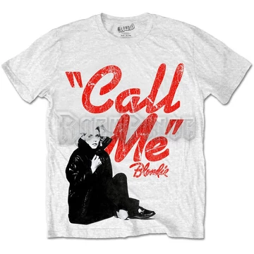 Blondie - Call Me - unisex póló - BLDTS05MW