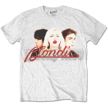 Blondie - P Lines Halftone - unisex póló - BLDTS06MW