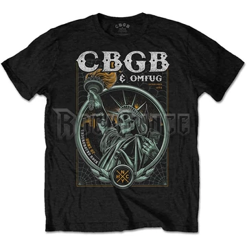 CBGB - Liberty  - unisex póló - CBGBTS03MB