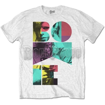 David Bowie - Colour Sax - unisex póló - BOWTS18MW