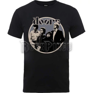 The Doors - Retro Circle - unisex póló - DOTS33MB