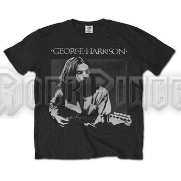 George Harrison - Live Portrait - Unisex Póló - GHTS02MB