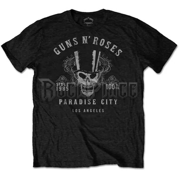 Guns N&#039; Roses - 100% Volume - unisex póló - GNRTS43MB