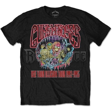 Guns N' Roses - Illusion Monsters - unisex póló - GNRTS19MB