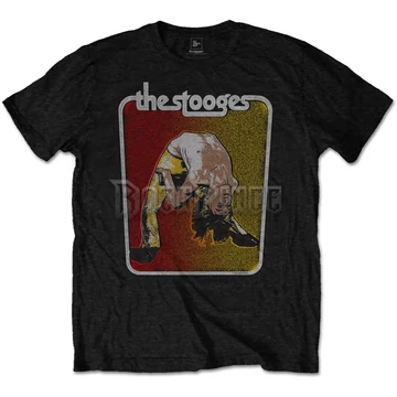 Iggy &amp; The Stooges - Iggy Bent Double - Unisex Póló - STOOTS04MB