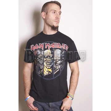 Iron Maiden - Eddie Evolution - Unisex Póló - IMTEE02MB