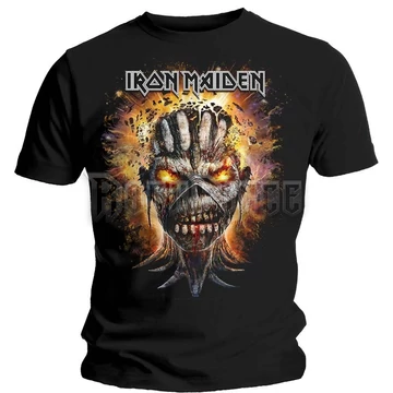 Iron Maiden - Eddie Exploding Head - Unisex Póló - IMTEE51MB