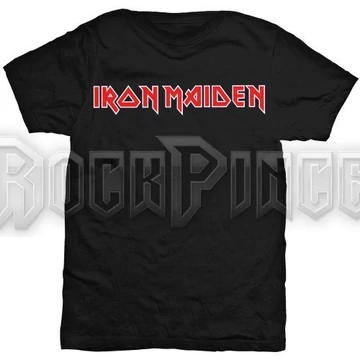 Iron Maiden - Logo - Unisex Póló - IMTEE40MB