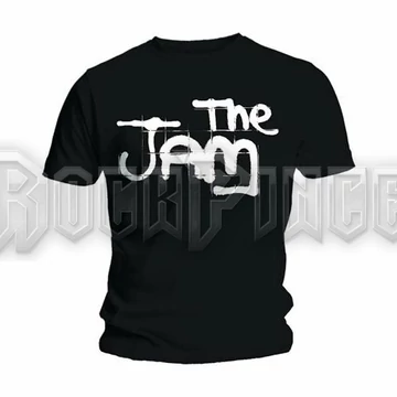 The Jam - Spray Logo Black - unisex póló - JATS03MB