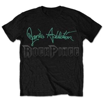 Jane&#039;s Addiction - Script - unisex póló - JADDTS02MB / JADDTSP02MB