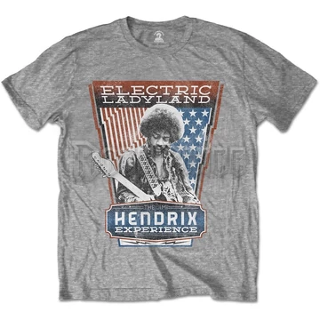 Jimi Hendrix - Electric Ladyland - Unisex Póló - JHXTS13MG
