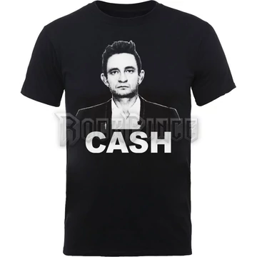 Johnny Cash - Straight Stare - Unisex Póló - BILMAR00183