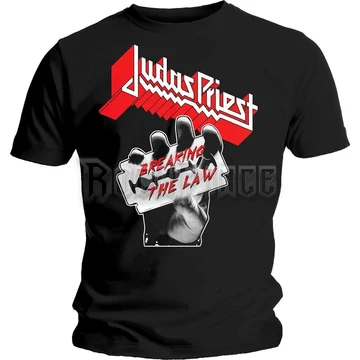 Judas Priest - Breaking The Law - Unisex Póló - JPTEE19MB