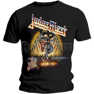Judas Priest - Touch of Evil - Unisex Póló - JPTEE15MB