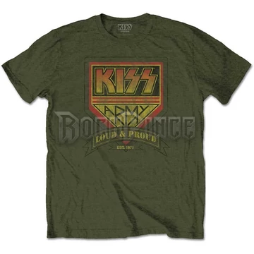 KISS - Loud &amp; Proud - unisex póló - KISSTS07MMG